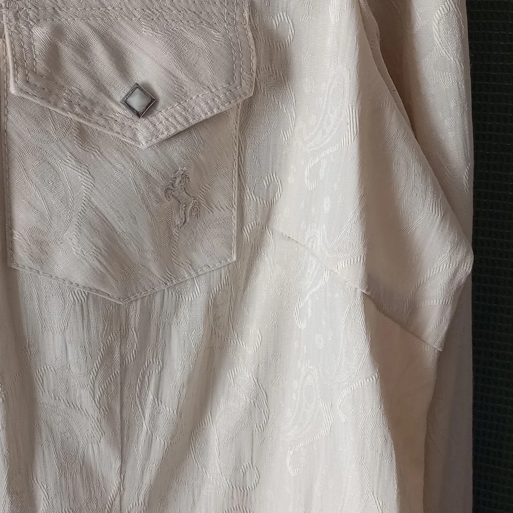 Cowgirl Up brocade size L western shirt - Picture 12 of 12